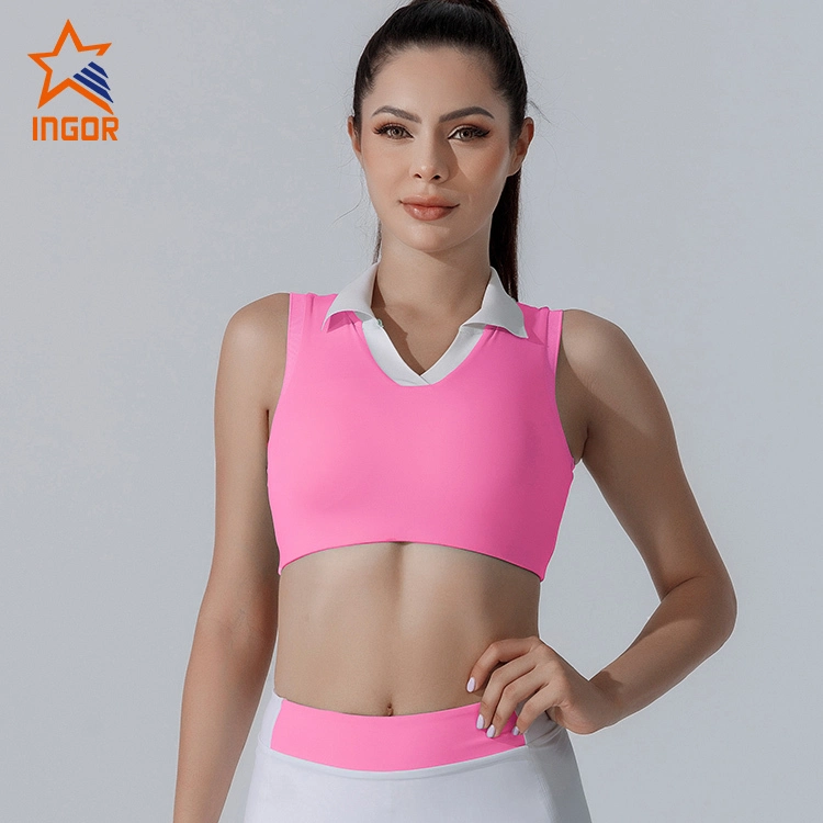 Ingorsports Custom Fitness Apparel Gym Wear Manufacturers Tennis Bra For Ladies 1