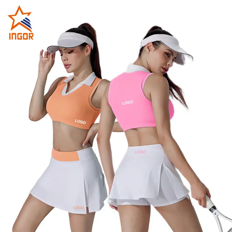 INGOR tennis outfit woman type at the gym 5