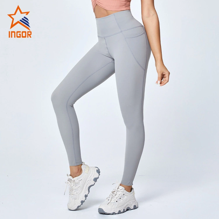 Ingorsports Hersteller von Trainingskleidung, maßgeschneiderte Damen-Sport-Yoga-Leggings 1