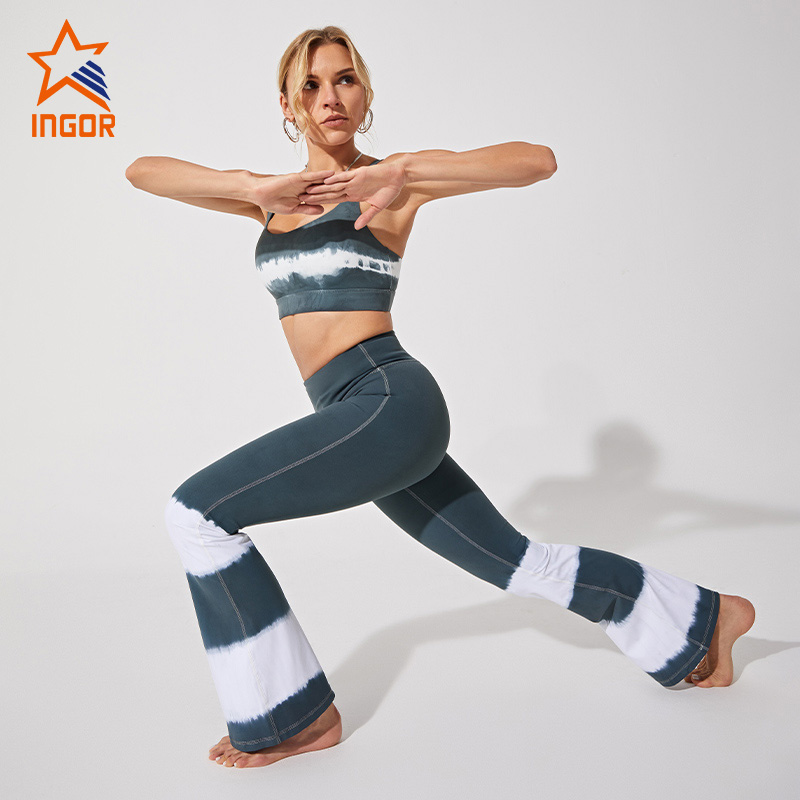 Ingorsports Wholesale Sports Wear Tie Dye Design Bra With Removable Padding 6