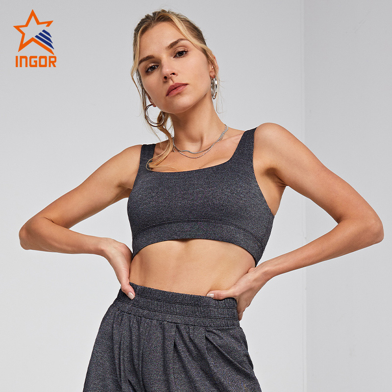 Ingorsports Wholesale Sports Wear Classic U Neck Yoga Bra Fitness Apparel 1