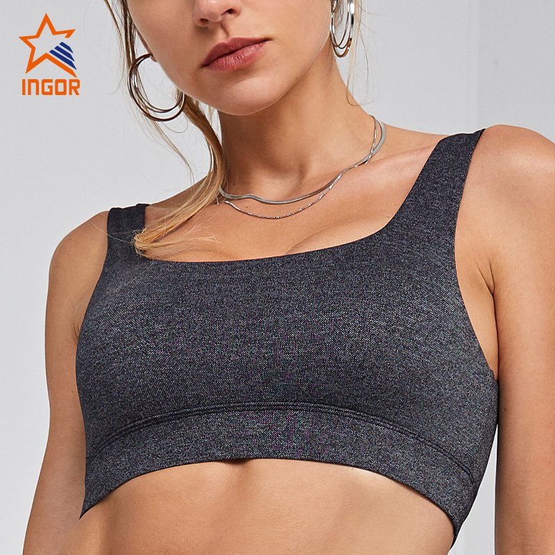 Ingorsports Wholesale Sports Wear Classic U Neck Yoga Bra Fitness Apparel 6