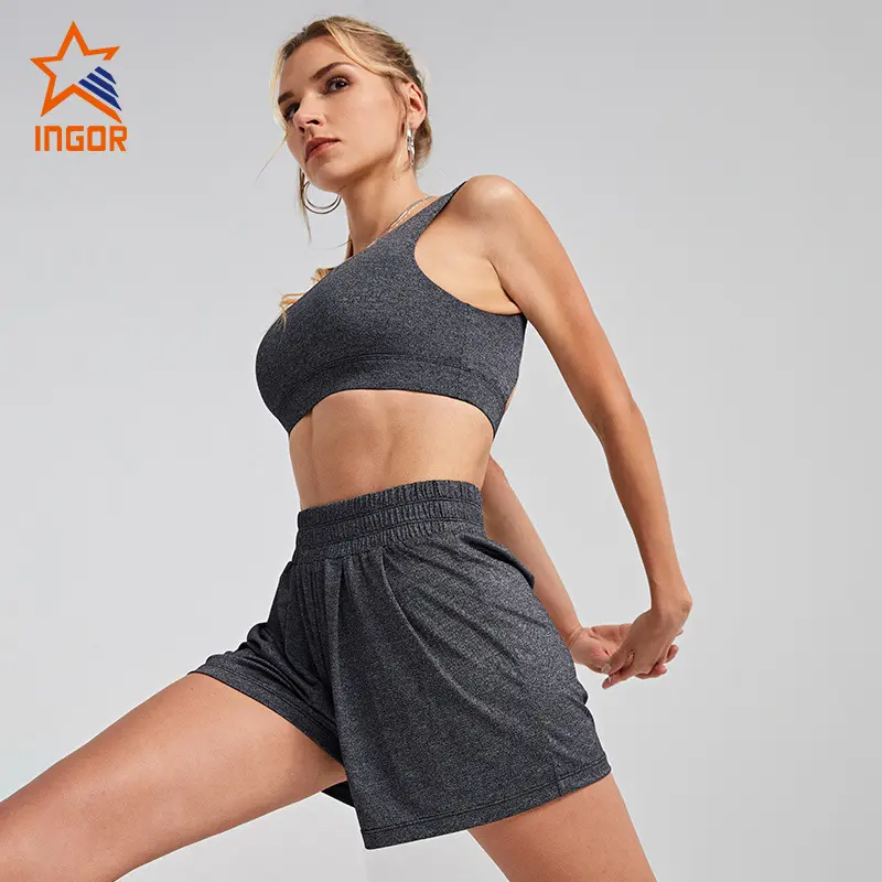 INGOR SPORTSWEAR custom womens shorts with high quality for sportb 5