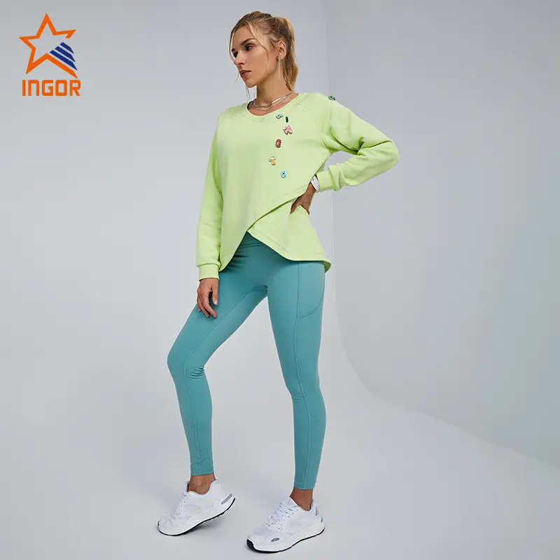 INGOR fashion ladies yoga wear marketing for gym 2