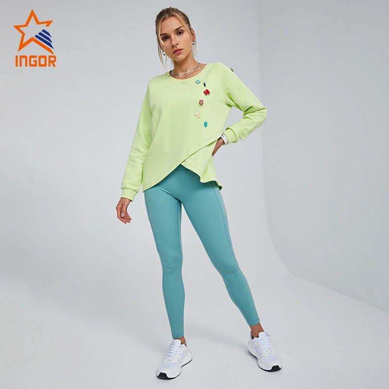 Ingorsports Custom Fitness Apparel Women Sweatshirts & Leggings Yoga Outfits 1