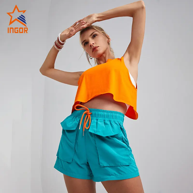 INGOR SPORTSWEAR women yoga tops with high quality for sport 5