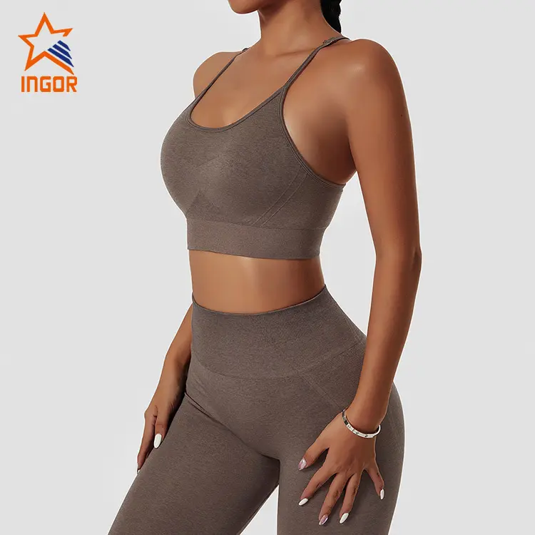 INGOR SPORTSWEAR blue supportive sports bras to enhance the capacity of sports at the gym 3