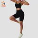Ingor Sportswear Custom Fitness Apparel Butt Lifting Yoga Shorts Elastic High Waist Running Fitness Shorts Tight Seamless Sports Shorts4 10