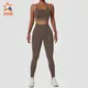 Ingor Sportswear Custom Fitness Apparel Butt Lifting Yoga Shorts Elastic High Waist Running Fitness Shorts Tight Seamless Sports Shorts3 4