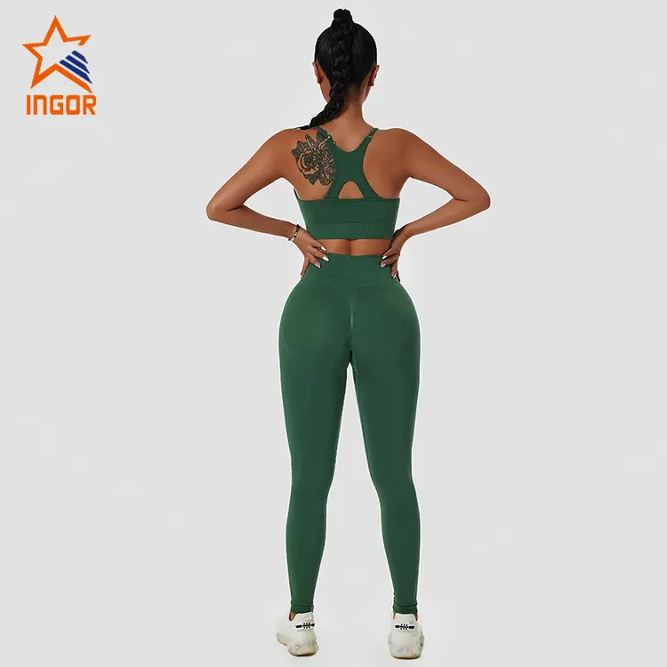 Ingor Sportswear Custom Fitness Apparel Butt Lifting Yoga Shorts Elastic High Waist Running Fitness Shorts Tight Seamless Sports Shorts3 2
