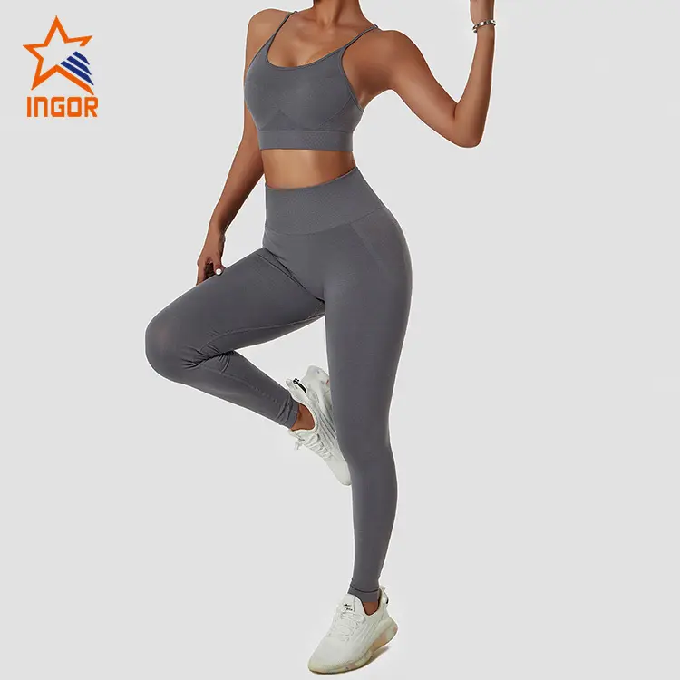 Ingor Sportswear Custom Fitness Apparel Butt Lifting Yoga Shorts Elastic High Waist Running Fitness Shorts Tight Seamless Sports Shorts3 9