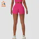 personalized ladies running shorts white marketing for sportb 2
