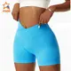 Ingor Sportswear Custom Fitness Apparel Butt Lifting Yoga Shorts Elastic High Waist Running Fitness Shorts Tight Seamless Sports Shorts6 10