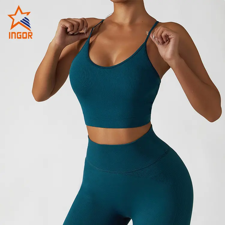 INGOR SPORTSWEAR activewear sports crop top with high quality for ladies 7