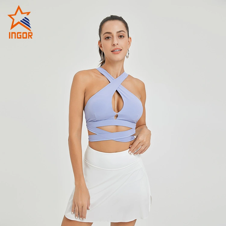 Reggiseni da allenamento personalizzati da donna INGOR Sportswear con imbottitura rimovibile 1