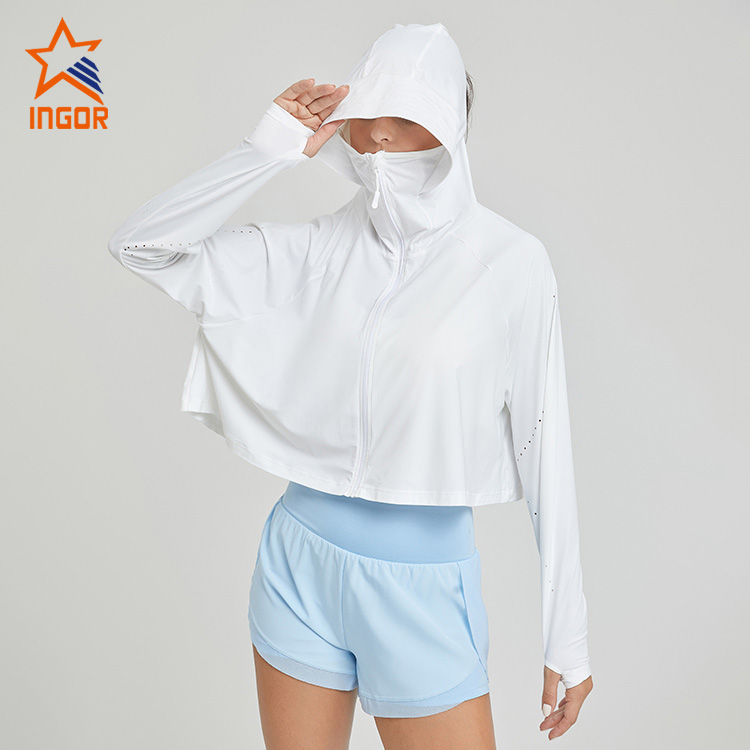 Ingor Sportswear Custom Women Apparel Sunscreen And UV50+ Light And Breathable 3