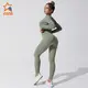 INGOR SPORTSWEAR seamless gym wear womens factory at the gym 2