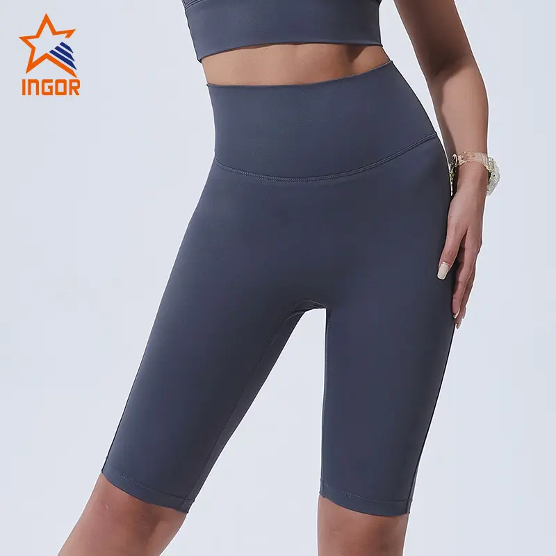 INGOR SPORTSWEAR fashion women's mesh shorts  manufacturer for sportb 5