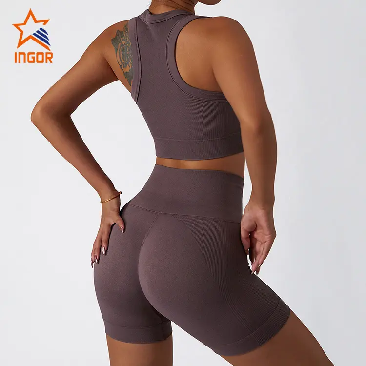 INGOR SPORTSWEAR nice seamless ribbed activewear in bulk for sport 6