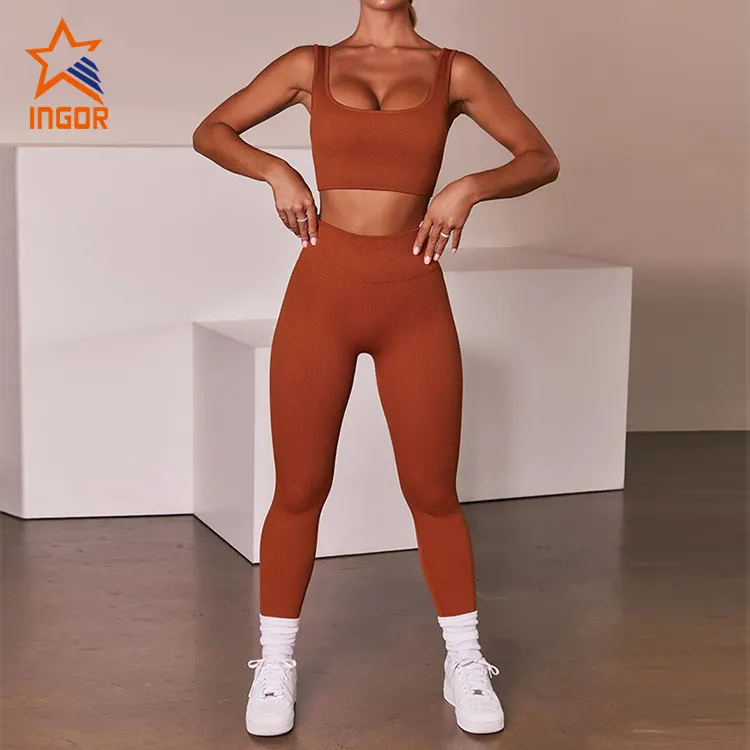 new seamless leggings activewear wholesale at the gym 6