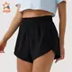nice 3 4 shorts women's  shorts factory for girls 5