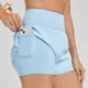 fashion women's compression running shorts  white factory for sportb 7