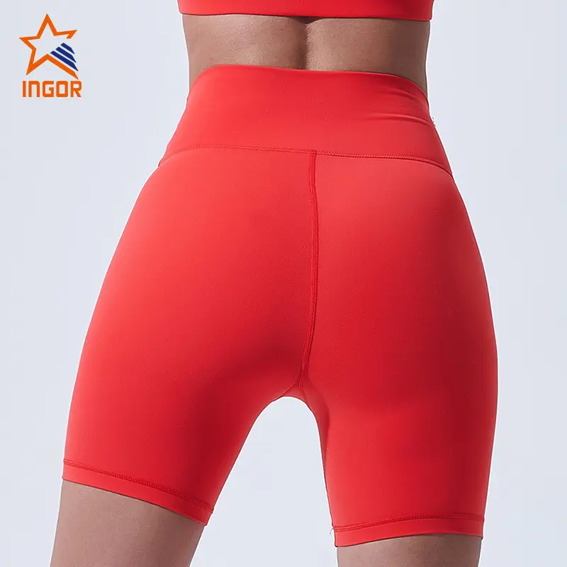 INGOR SPORTSWEAR women's mesh shorts  manufacturer for yoga 3