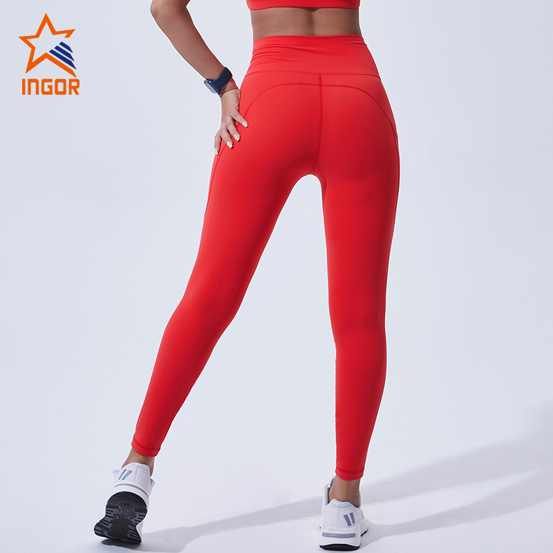 Ingorsports Leggings Wholesale Suppliers Custom Women Activewear Yoga Leggings With Pockets 4