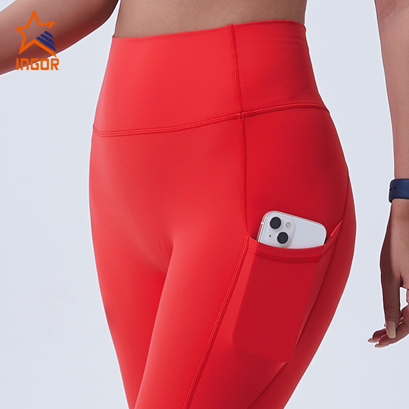 Ingorsports Leggings Wholesale Suppliers Custom Women Activewear Yoga Leggings With Pockets 7