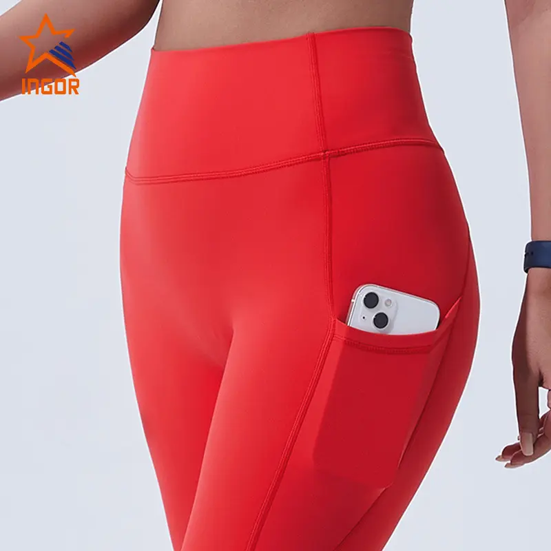 nice womans gym leggings waisted wholesale for sport 7