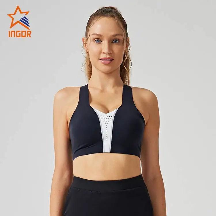 Ingor Sportswear Gym Apparel Manufacturers Custom Women High Impact Sports Bra 1