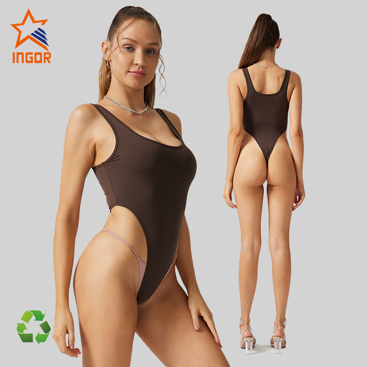 Ingor Sportswear Gym Clothes Manufacturers Women One Piece Bodysuit Sexy Jumpsuit 9