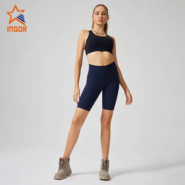 Ingorsports Fitness Wear Manufacturers Custom Sports BH & Yoga Shorts Set Outfits 1