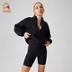 INGOR SPORTSWEAR raglan sleeve zip hoodie manufacturer for sport 4
