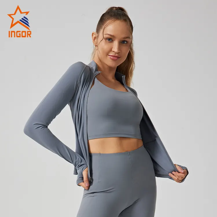 INGOR SPORTSWEAR woman vintage sports jackets in bulk at the gym 4