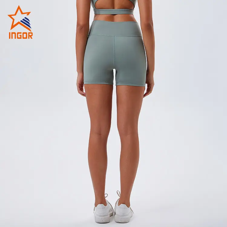 INGOR SPORTSWEAR shorts exercise shorts women's  manufacturer for girls 3