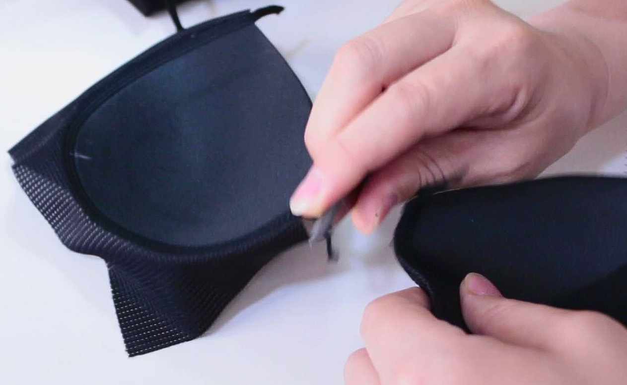 Herstellung gepolsterter Sport-BHs