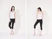 durability ladies printed leggings  with high quality for ladies 2