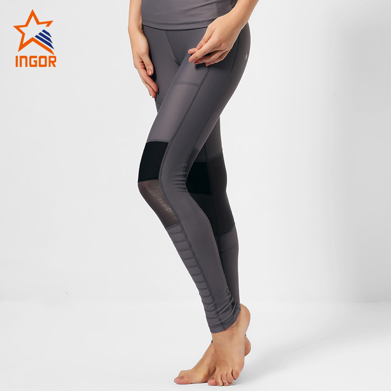 Ingorsports GYP16006 Leggings fitness fantasia a vita alta da allenamento da donna 3