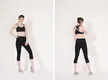 Ladies high neck sports bra top Y1913B08 5