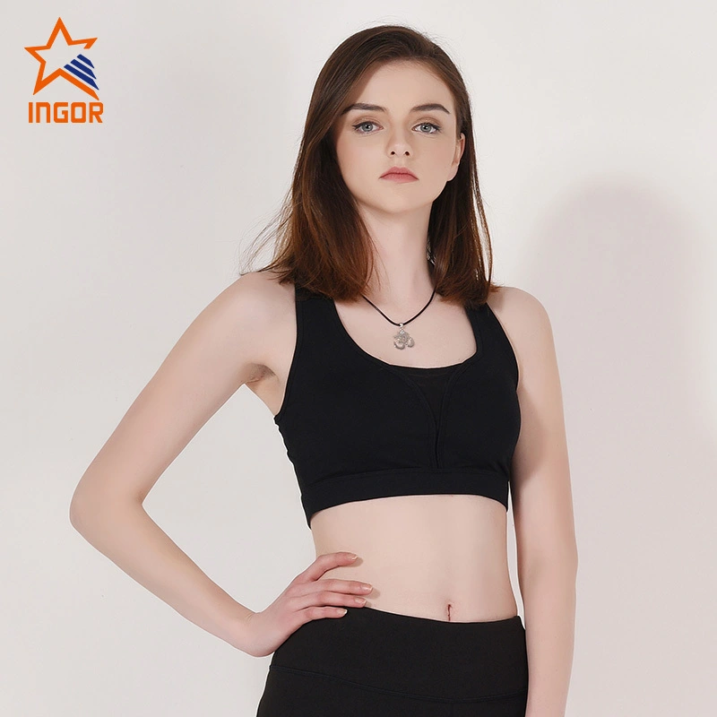 Ingorsports Quality sports bra with cross back design 1