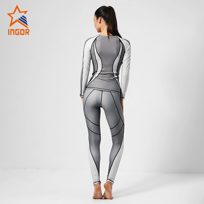 Ingorsports Lange yoga sport sweatshirts shirts GRC16004 4