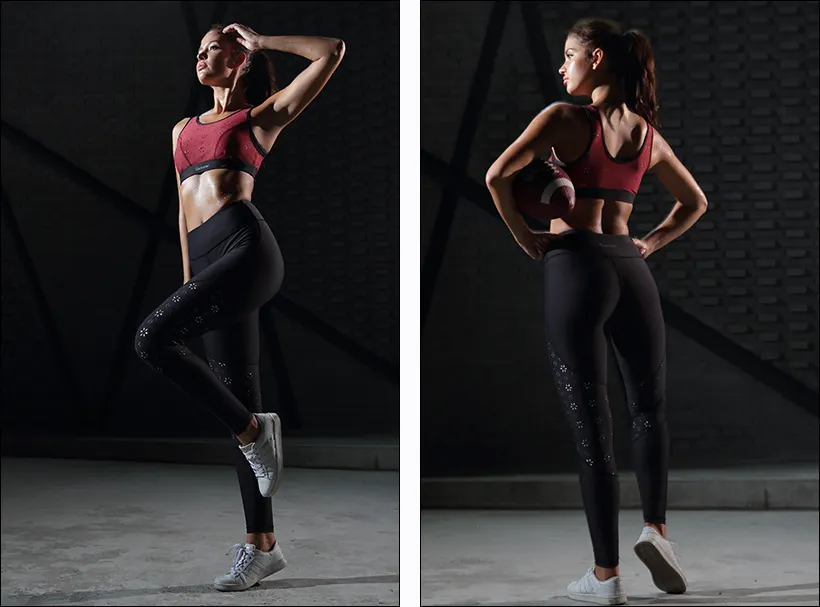 INGOR sexy compression sports bra to enhance the capacity of sports for ladies 2