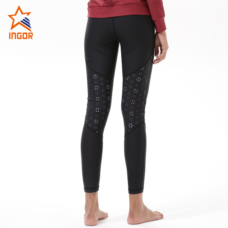 Ingorsports Yoga Black Leggings For Women Y1921P22 5