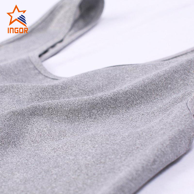 Ingorsports Damen Blank Workout Loose Cross Criss Tank Top JK11V004 4