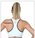 custom long sports bra top wireless with high quality at the gym 7