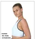 custom long sports bra top wireless with high quality at the gym 3