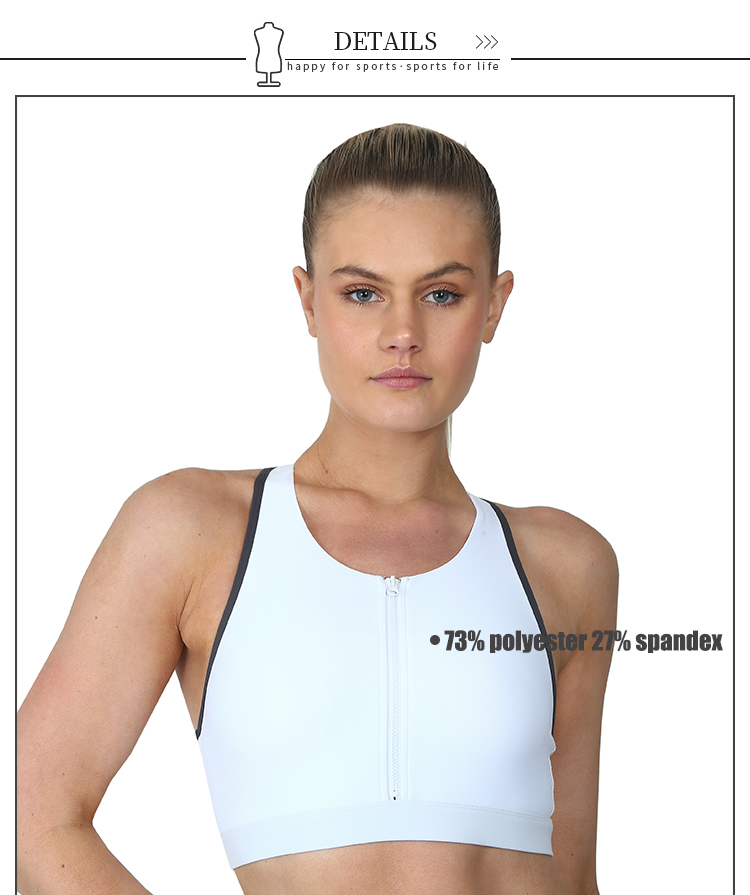 INGOR custom front fastening sports bra with high quality for women 4