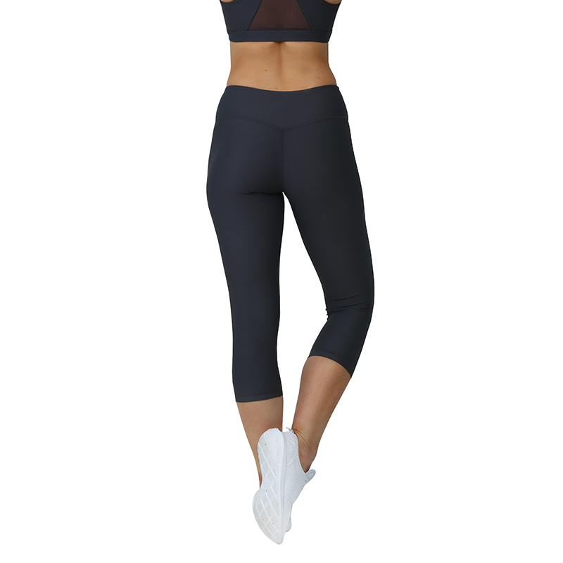 Ingorsports ODM Workout Yoga Set Women Racer Back Mesh Sexy High Impact Sports Bra And Yoga Pants Set 7