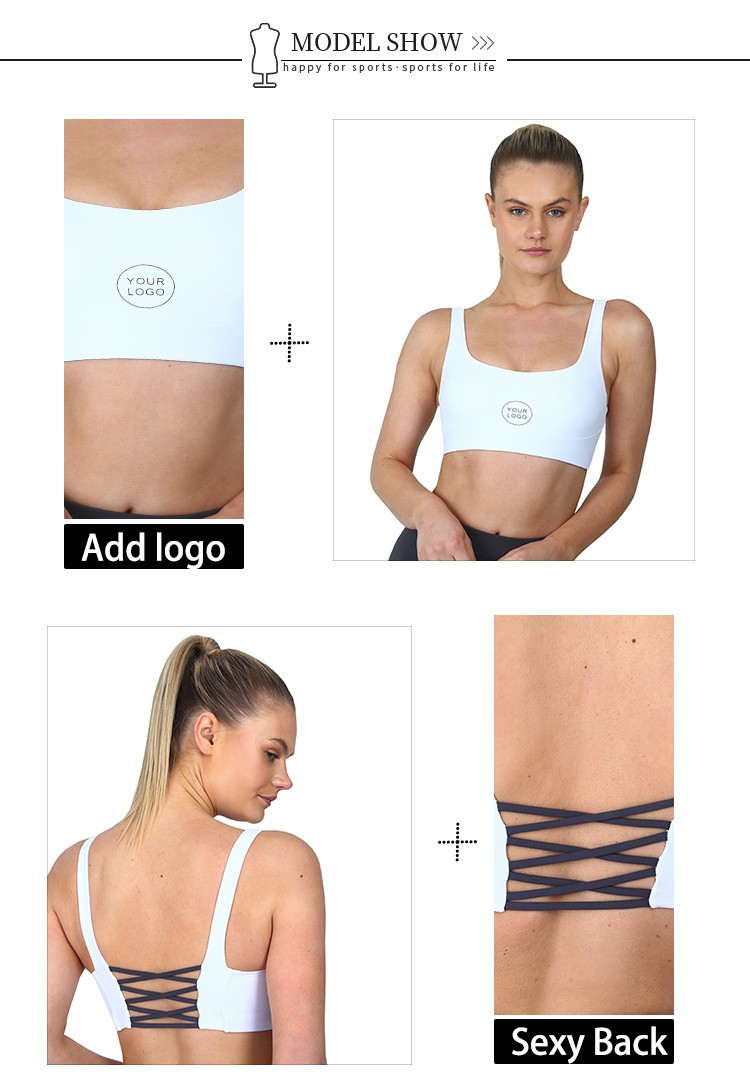 INGOR custom women's sports bra with high quality at the gym 3